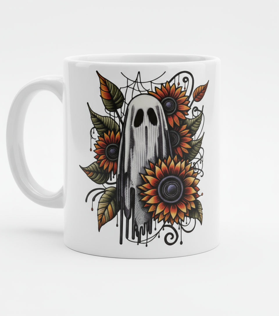 Ghost With Sun Flowers