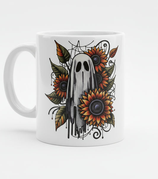 Ghost With Sun Flowers
