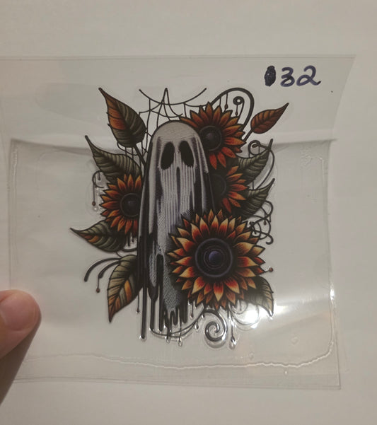 Ghost With Sun Flowers