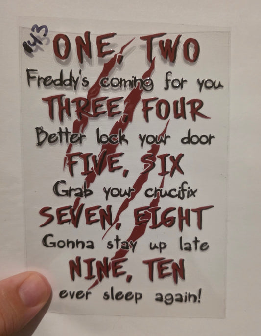 Freddy Saying