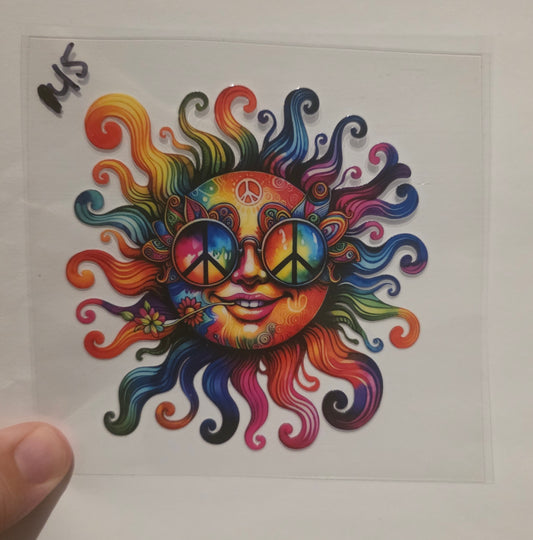 Multi color sun