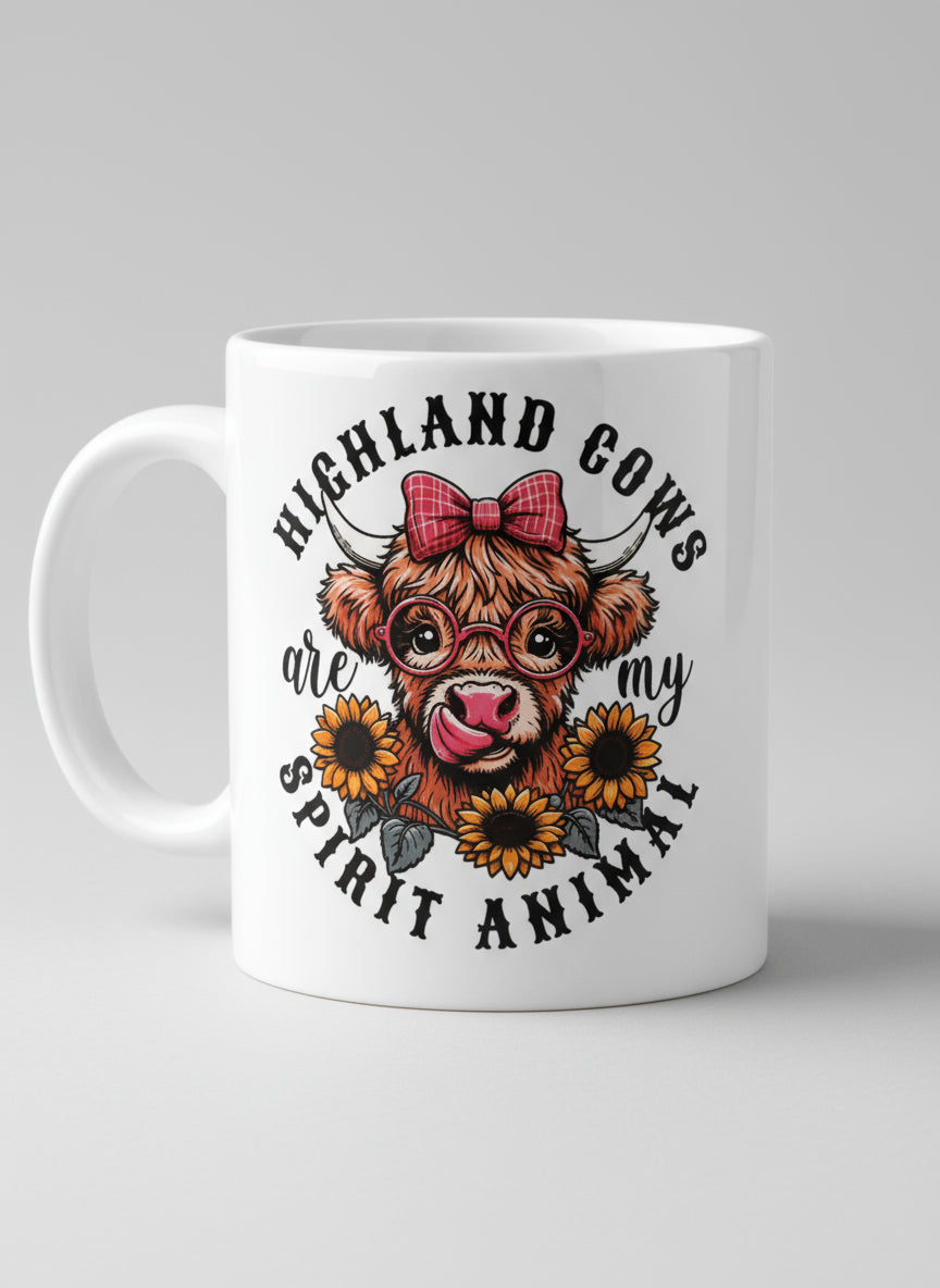 Highland cows are my spirit animal