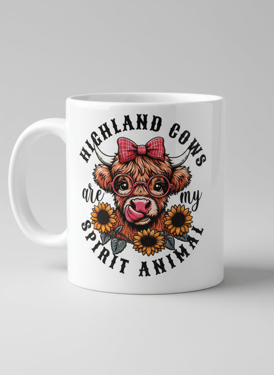 Highland cows are my spirit animal