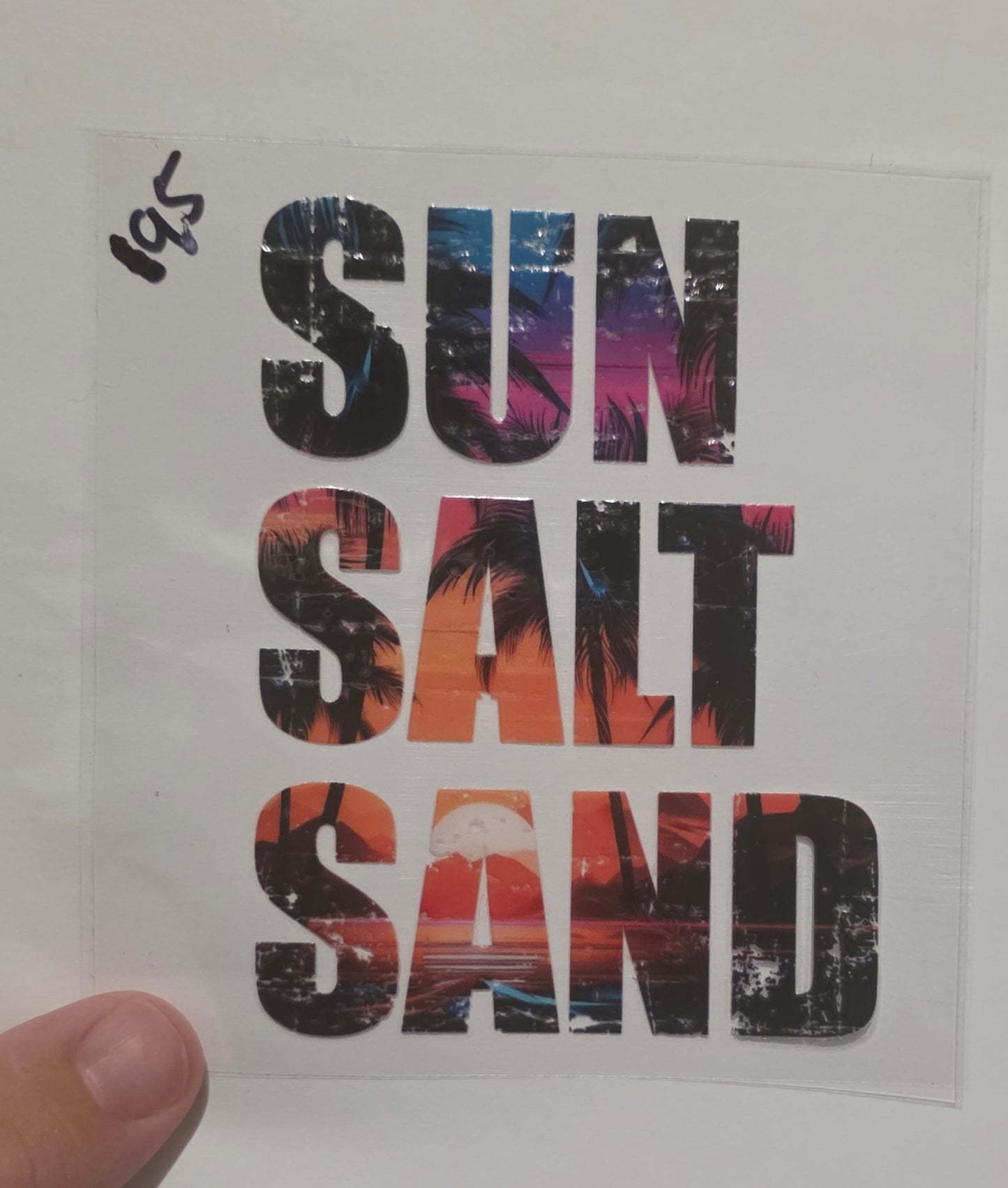 Sun, Salt, Sand