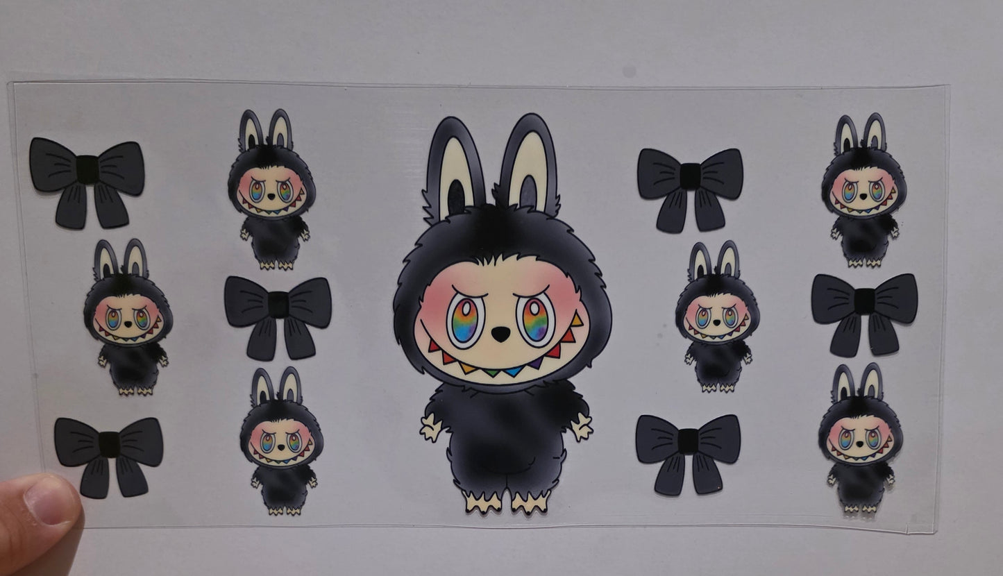 Labubu with black bows