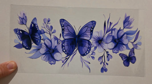 Purple butterflies