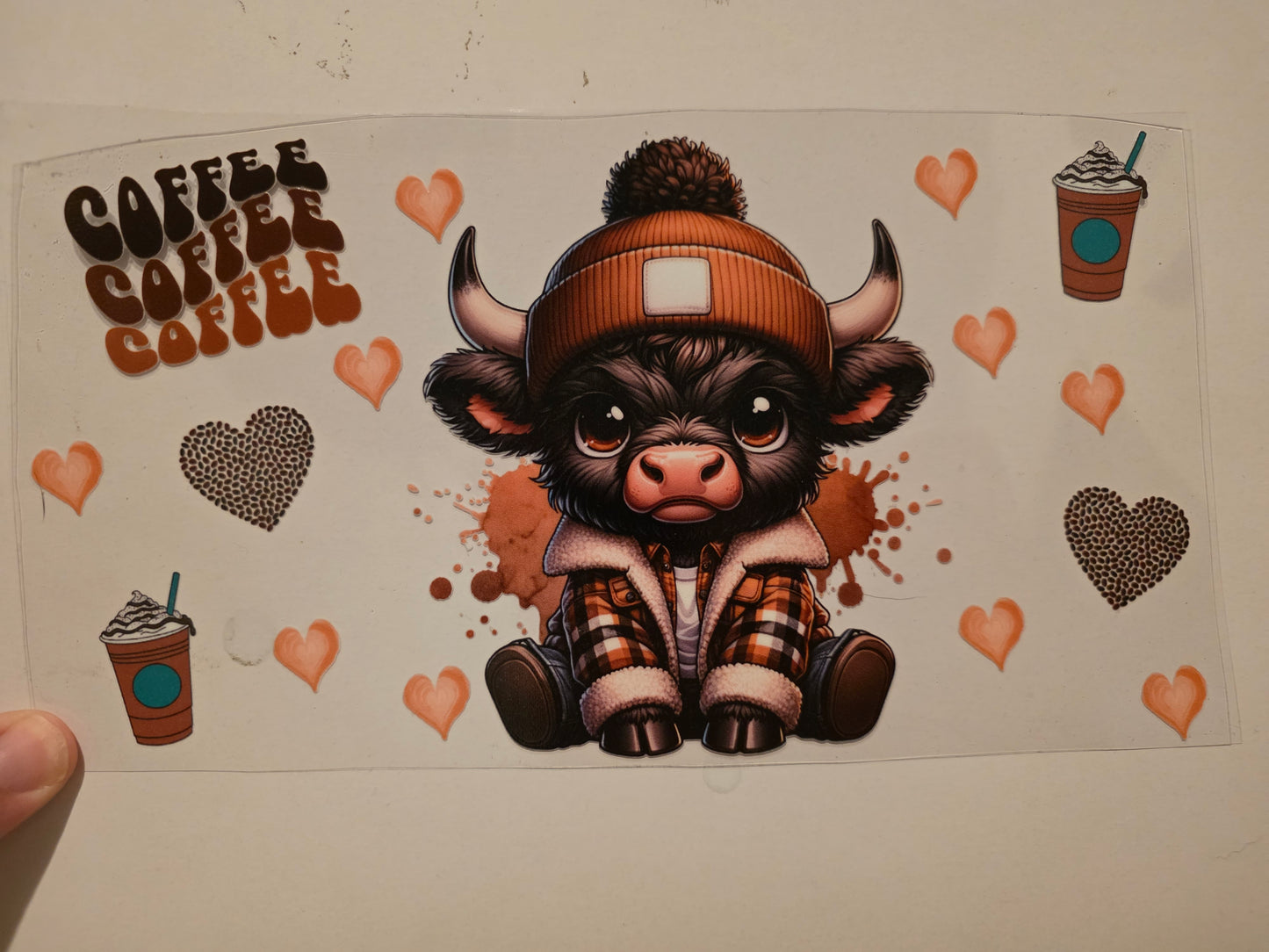 Coffee Highland cow