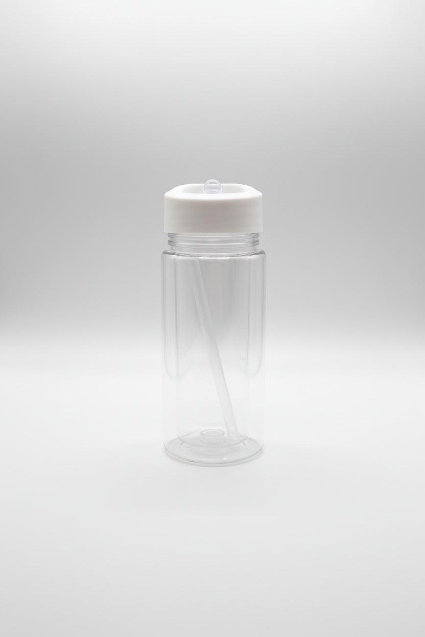 White Kid snow globe cup