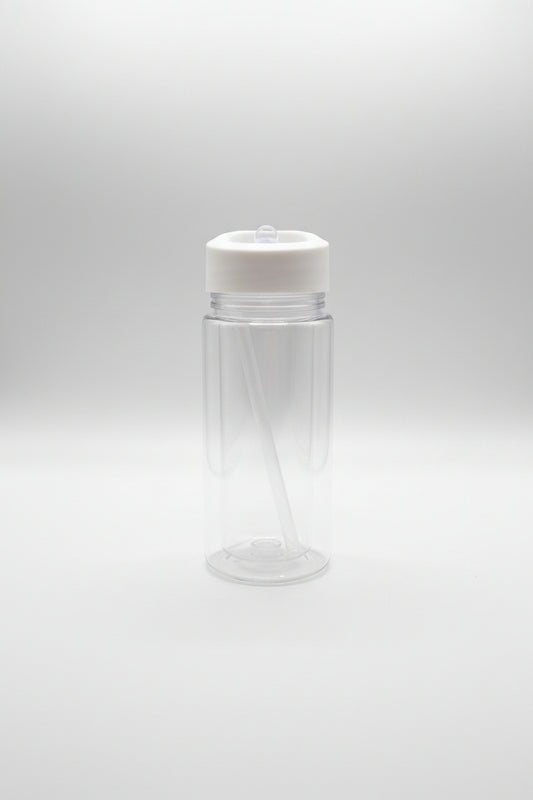 White Kid snow globe cup