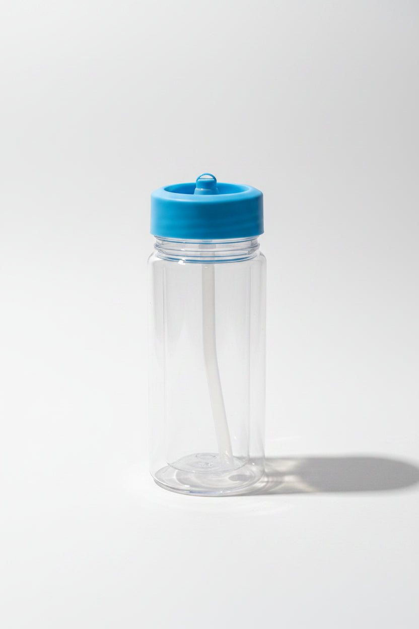 Light Blue Kid snow globe cup