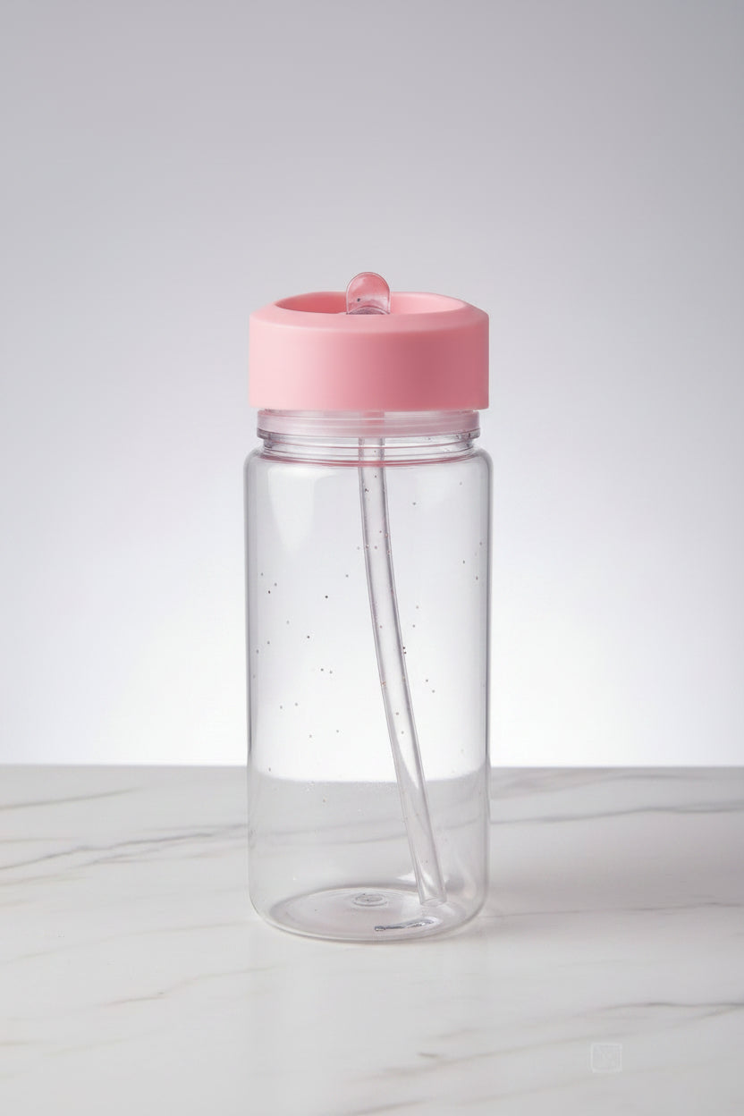 Light Pink Kid snow globe cup
