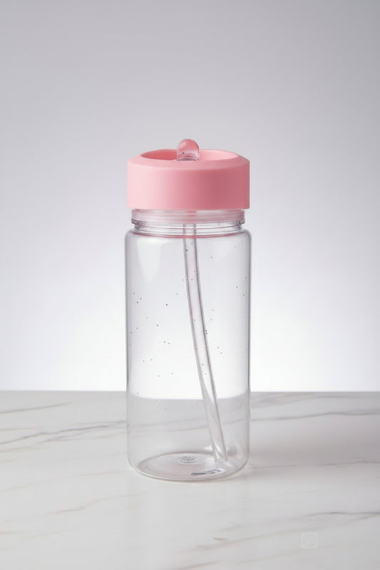 Light Pink Kid snow globe cup