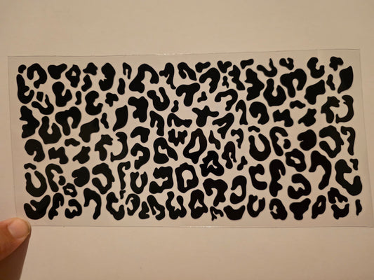 Black chettah print