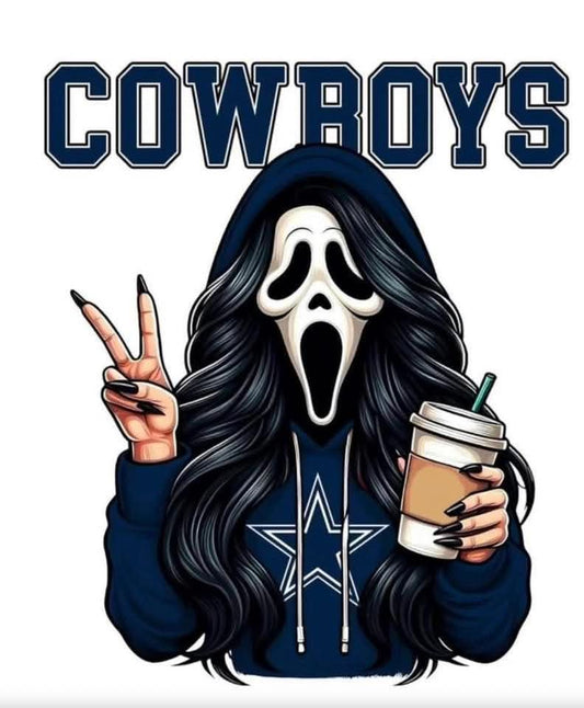 Scream face girl