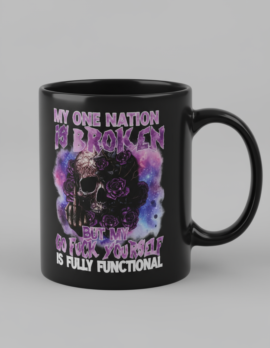 My give a fuck is broken But my go fuck yourself is fully functional