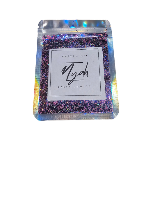 #513  Nyah Chunky Glitter