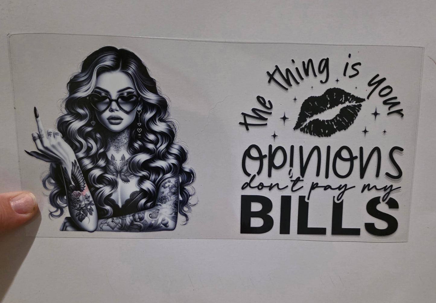 The thing is your opinions dont pay my bills