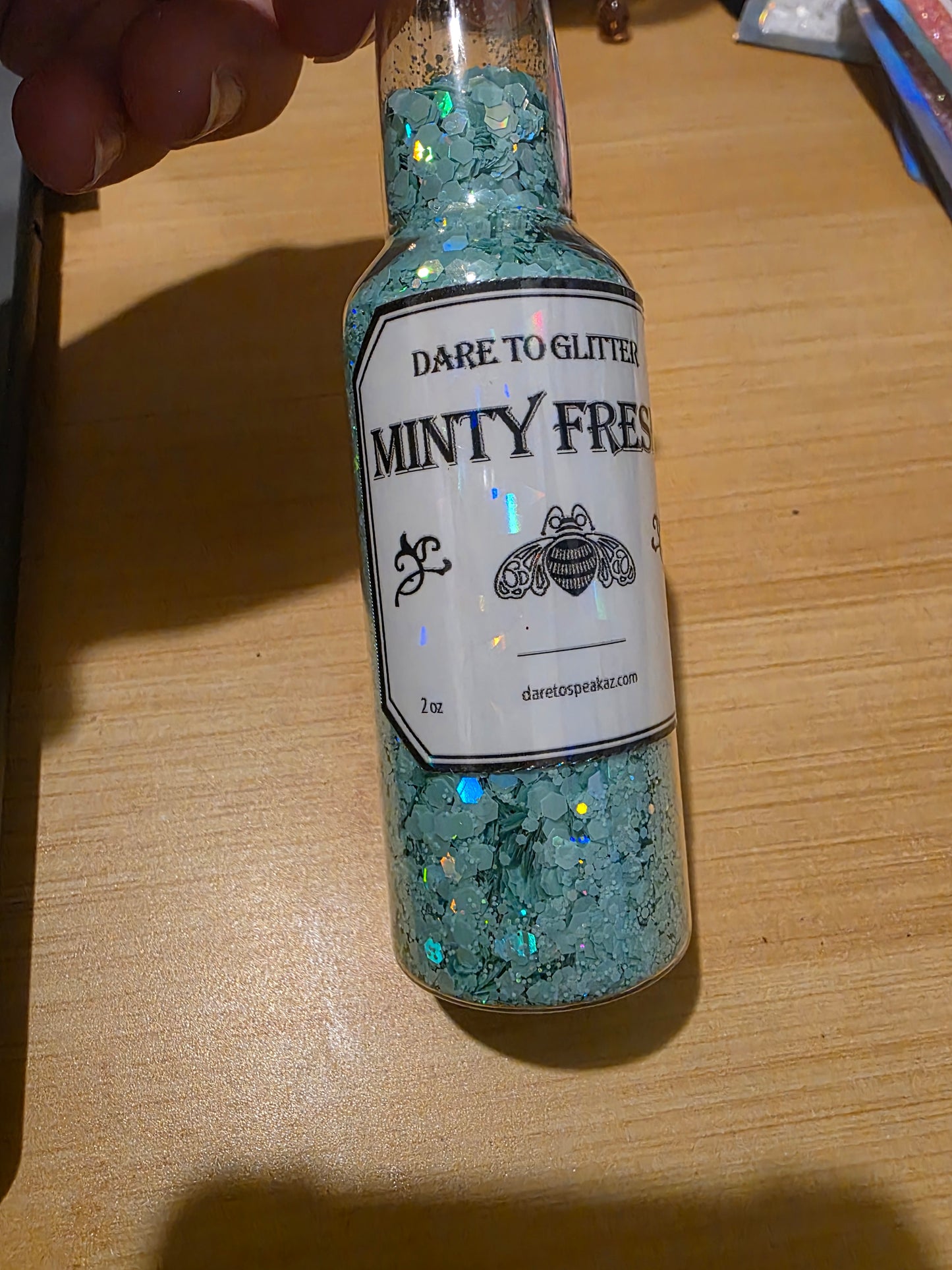 #877 Minty Fresh Chunky Glitter