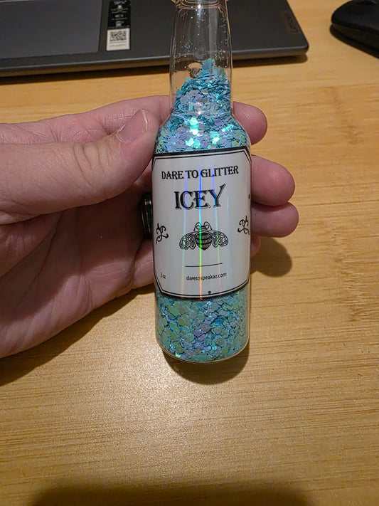 #711 icey Chunky Glitter