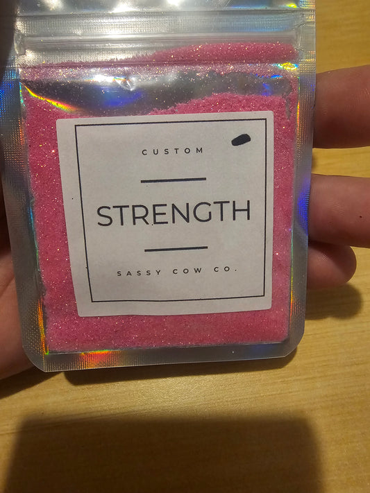 #492 Strength Fine Glitter