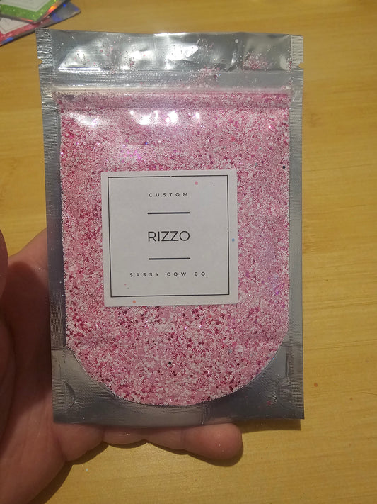 #470  Rizzo Chunky Glitter