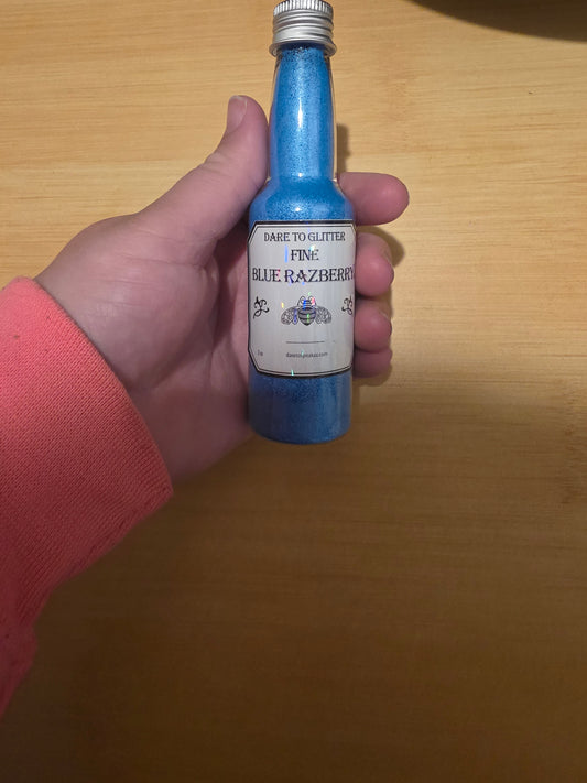 #855 blue razberry fine glitter