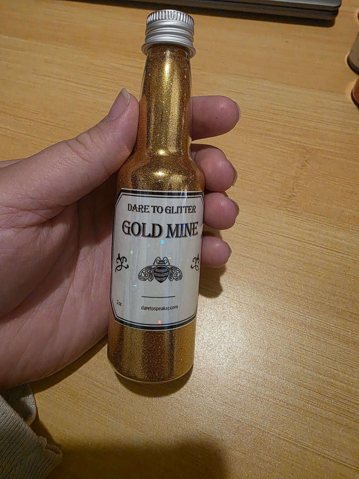 #744 Gold Mine Fine Glitter