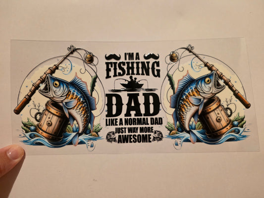Dad fishing wrap