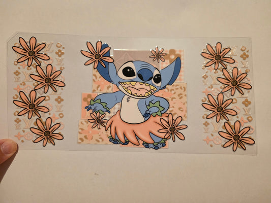 Stich with flowers
