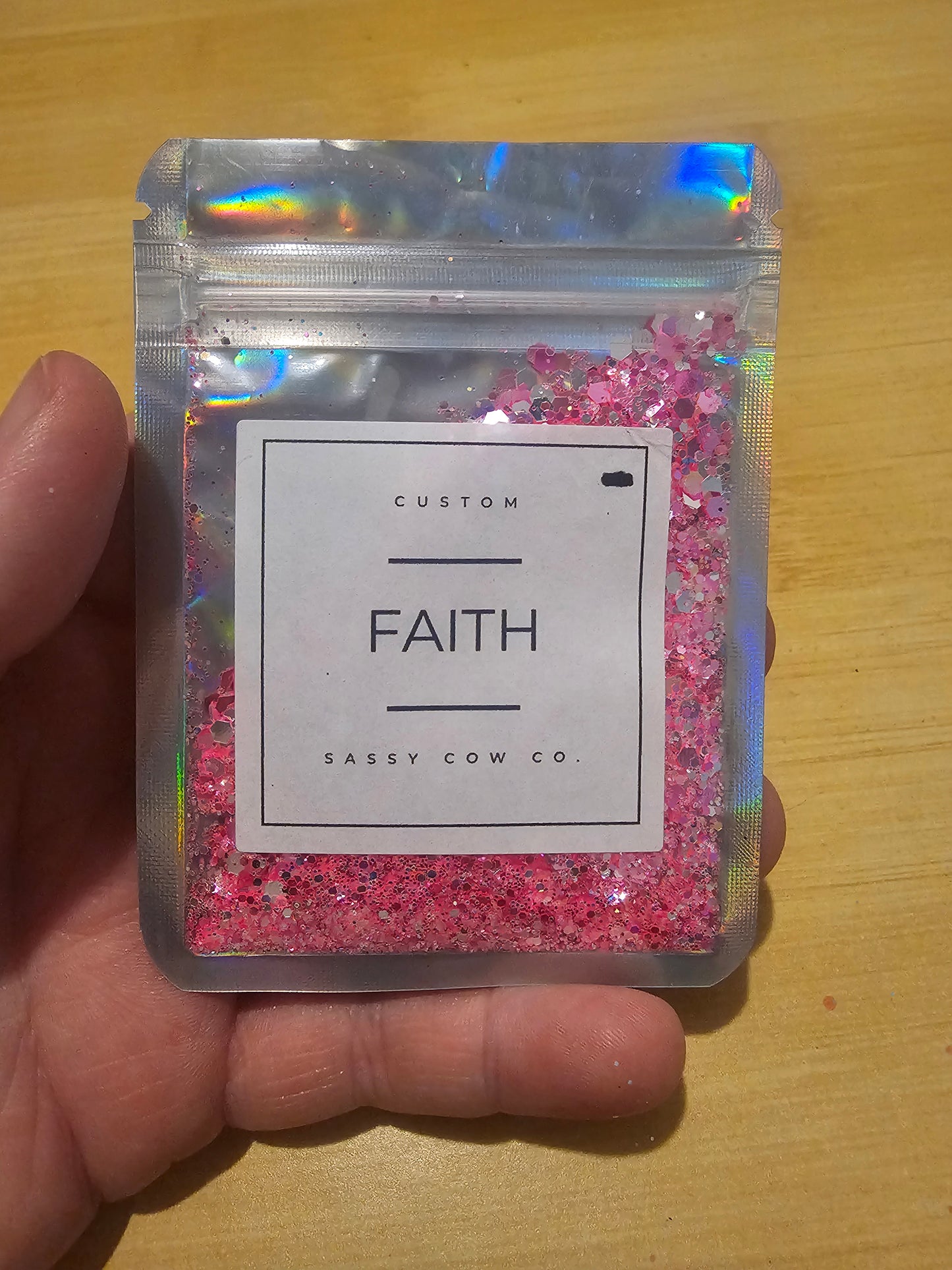 #467 Faith Chunky Glitter