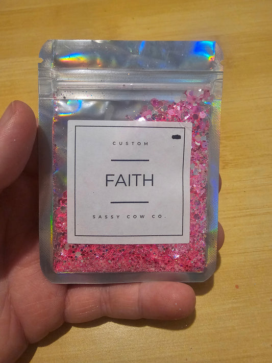#467 Faith Chunky Glitter