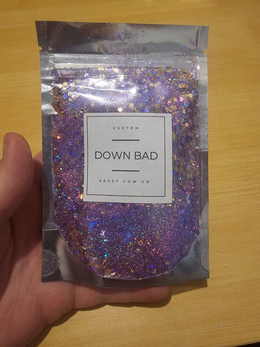 #462 Down Bad Chunky Glitter