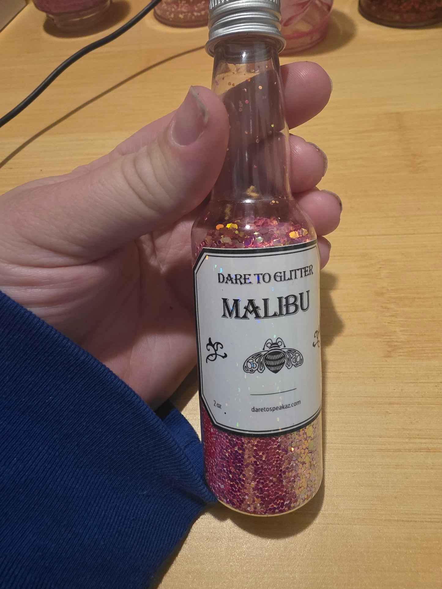 #809 Malibu Chunky Glitter