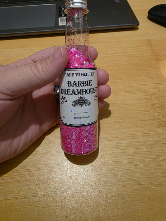 #717 Barbie DreamHouse Chunky Glitter