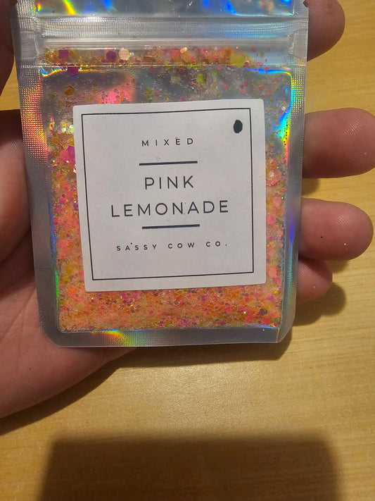 #495 Pink Lemonade Chunky Glitter