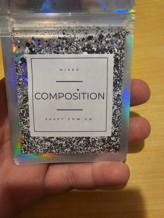 #498 Composition Chunky Glitter