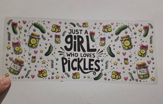 Just a girl who loves pickles