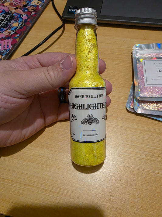 #718 HighLighter Chunky Glitter