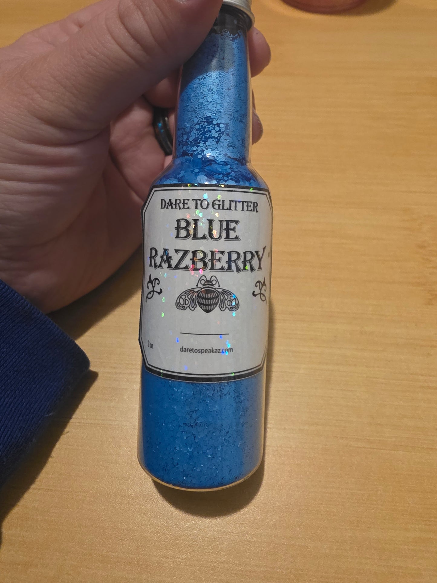 #816 Blue Razberry Chunky Glitter