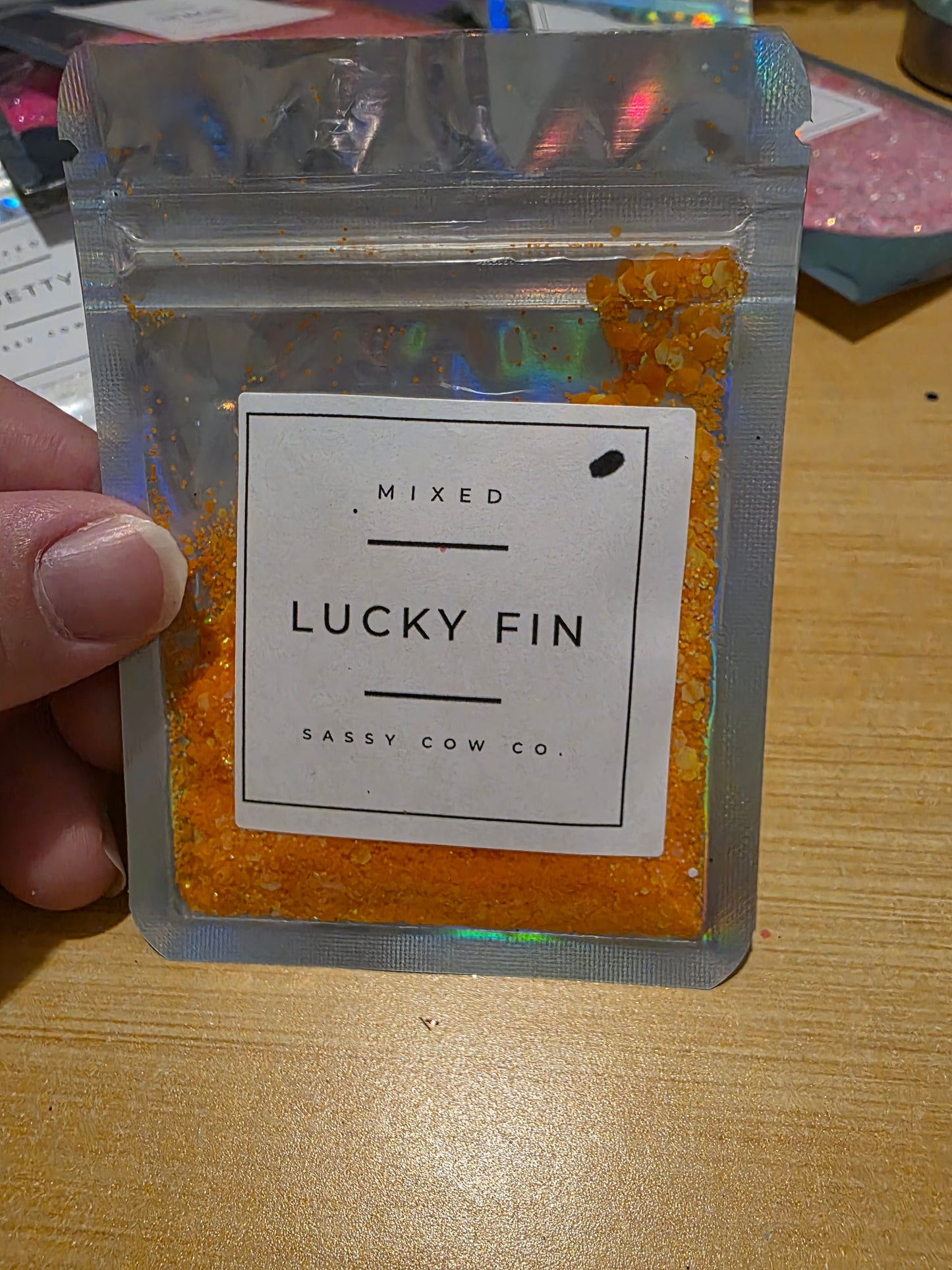 #775 Lucky Fin Chunky Glitter