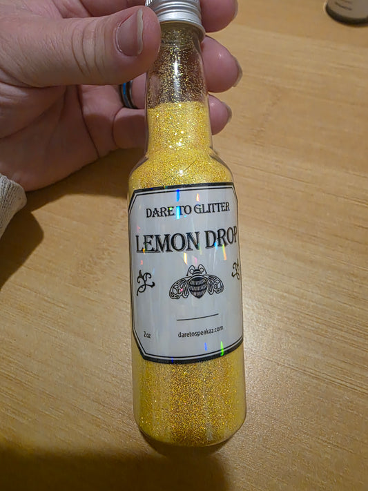 #735 Lemon drop Fine Glitter