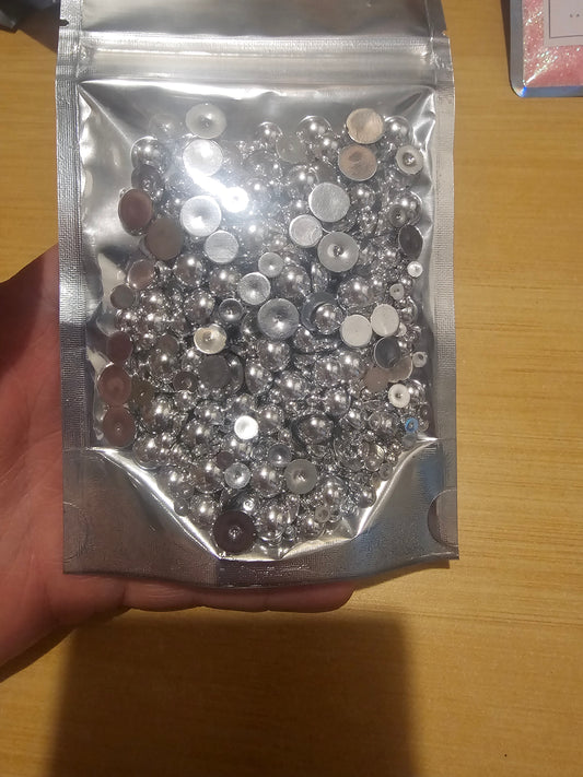 #509 Silver Beads