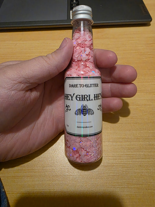 #702 Hey Girl Hey Chunky Glitter