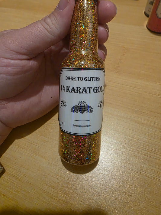 #736 14 Karat Gold Fine Glitter