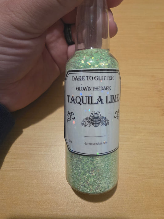 #814 Taquila Lime FIne Glitter