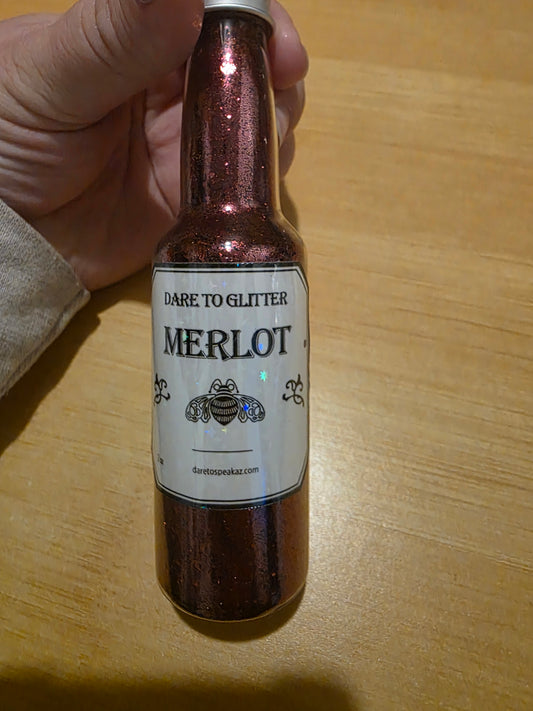 #737 Merlot Fine Glitter