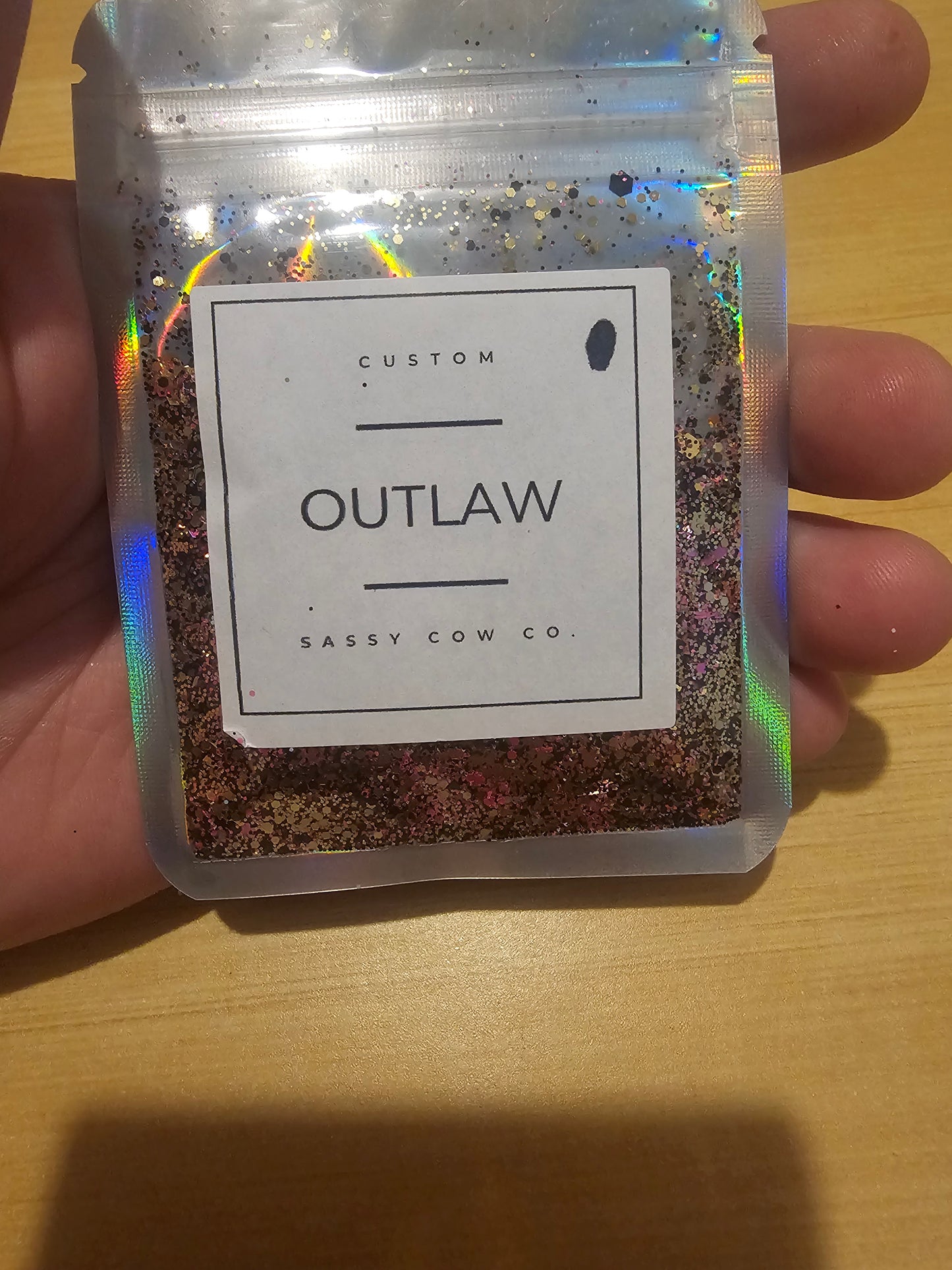 #494 Outlaw Chunky Glitter